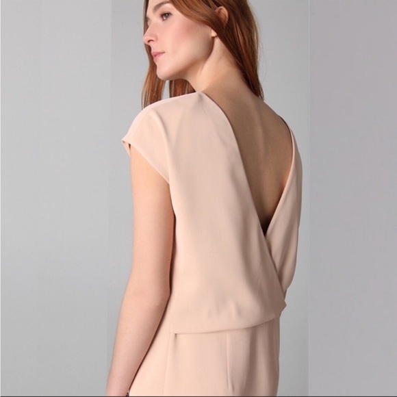 Adam Lippes Drape Back Shift Dress - Picture 2 of 11